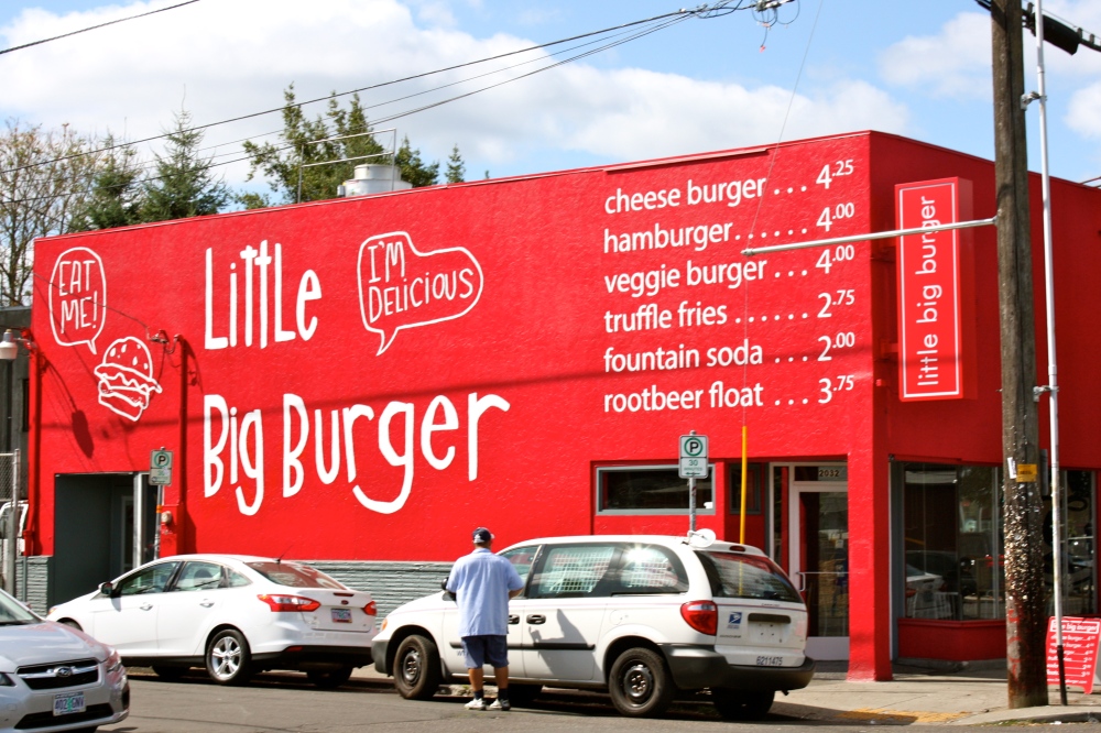 if you say so, Little Big Burger
